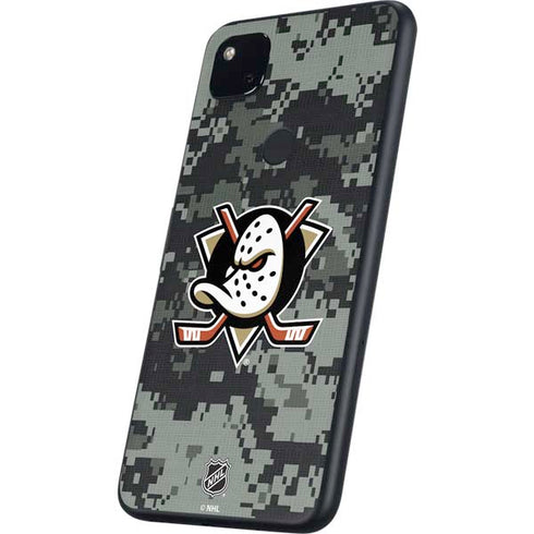 NHL Anaheim Ducks Camo Google Pixel 4a Skin